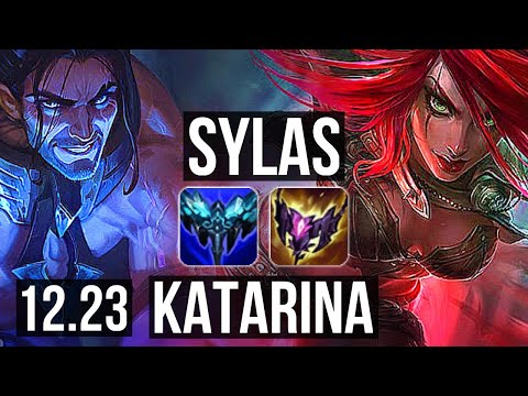 SYLAS vs KATARINA (MID) | 7/1/8, 500+ games | KR Master | 12.23