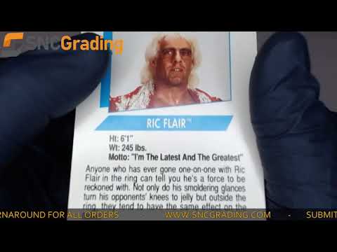 SNC Grading: 1991 Impel WCW Wrestling Ric Flair #44 Base Set Card (1620759290554)