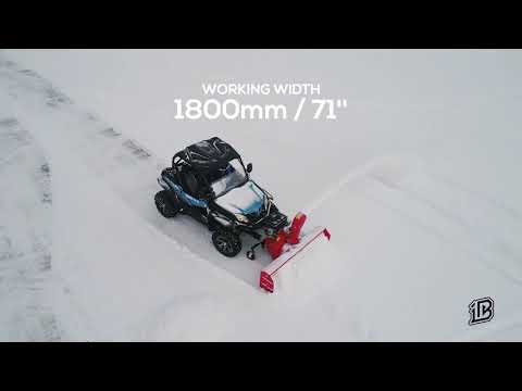 UTV Snow Blower 1800mm 71 inch V2 18HP