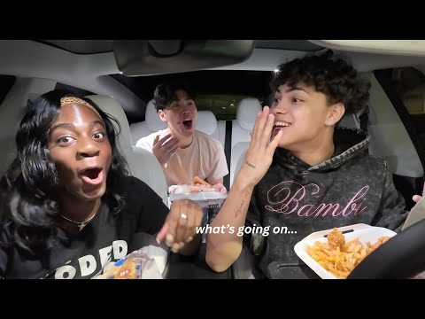 canes mukbang with stei & lourd