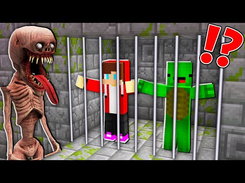 Unbelievable Escape: Mikey and JJ outsmart Cave Dwellers in Minecraft Maizen
