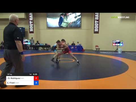 2018 Marine Corps US Open/Senior Men's Greco-Roman 67 Con 16 #2 - Dante Rodriguez (Papi) Vs. Clay