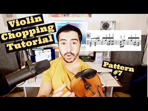 Tutorial ⎮ Violin Chopping #7 ⎮ Gustavo Strauss