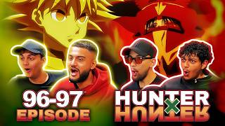PHANTOM TROUPE VS CHIMERA ANTS!! | Hunter x Hunter Episode 96 & 97 | FIRST TIME REACTION