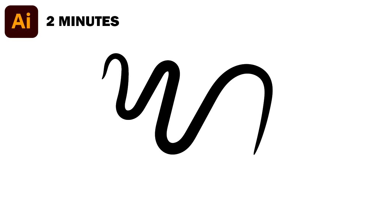 Adobe Illustrator: Create Custom Brushes in 2 Minutes!