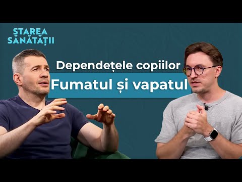 Interviu Dr. Mihail Pautov. Despre dependețele copiilor. Fumatul și vapatul la vârste fragede