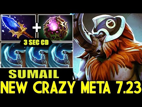 Sumail Magnus Scewer 3sec | Scepter+Octarine New Meta - Dota 2 Ranked Gameplay - 7.23