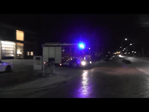 P1, Brandweer Dokkum naar brandalarm verpleeghuis de Waadwente Dokkum