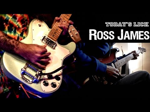 Today's Lick - Ross James (Key: B) | Useful Short Blues Guitar Solo