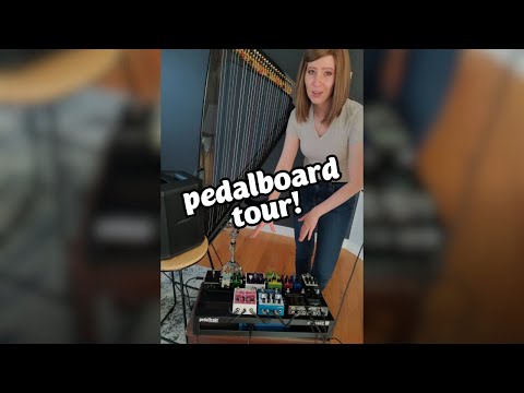 Pedalboard Tour: what I currently use for my electric harp!