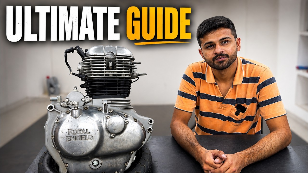 Royal Enfield J-Series 350 Engine Rebuild | Complete Step-by-Step Tutorial