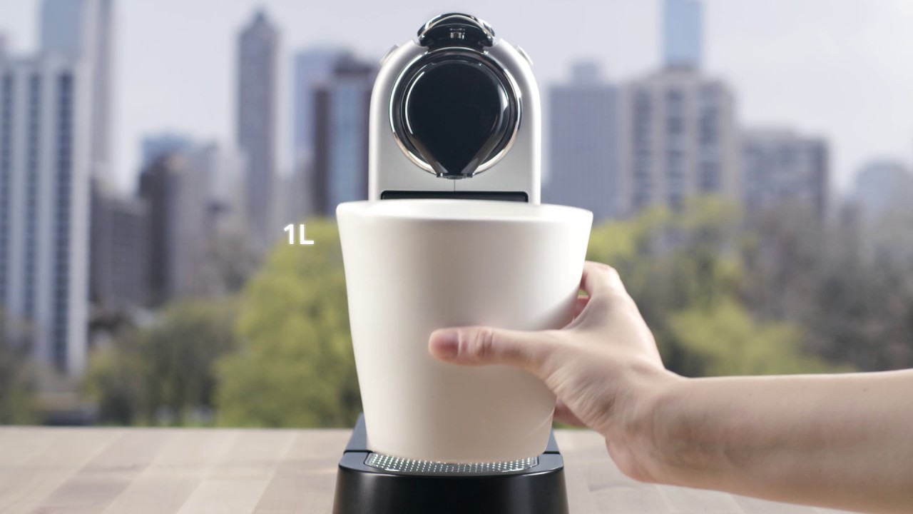 Krups Nespresso coffee machine CitiZ XN741B Silver