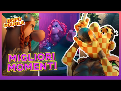 RICORDIAMO I MOMENTI STUPENDI 😂🙌 Asterix & Obelix: Il duello dei capi ⚔️ Netflix DOPOSCUOLA