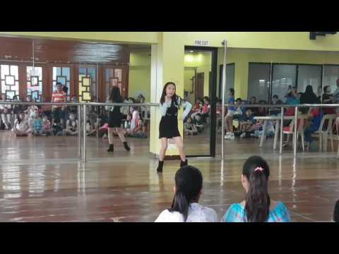 Eun Jin's Dance Rehearsal during Russel's Talent Agency Christmas Party 2016