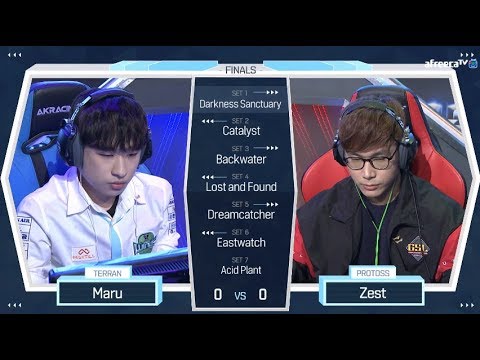 [2018 GSL Season 2] Code S Finals Maru vs Zest