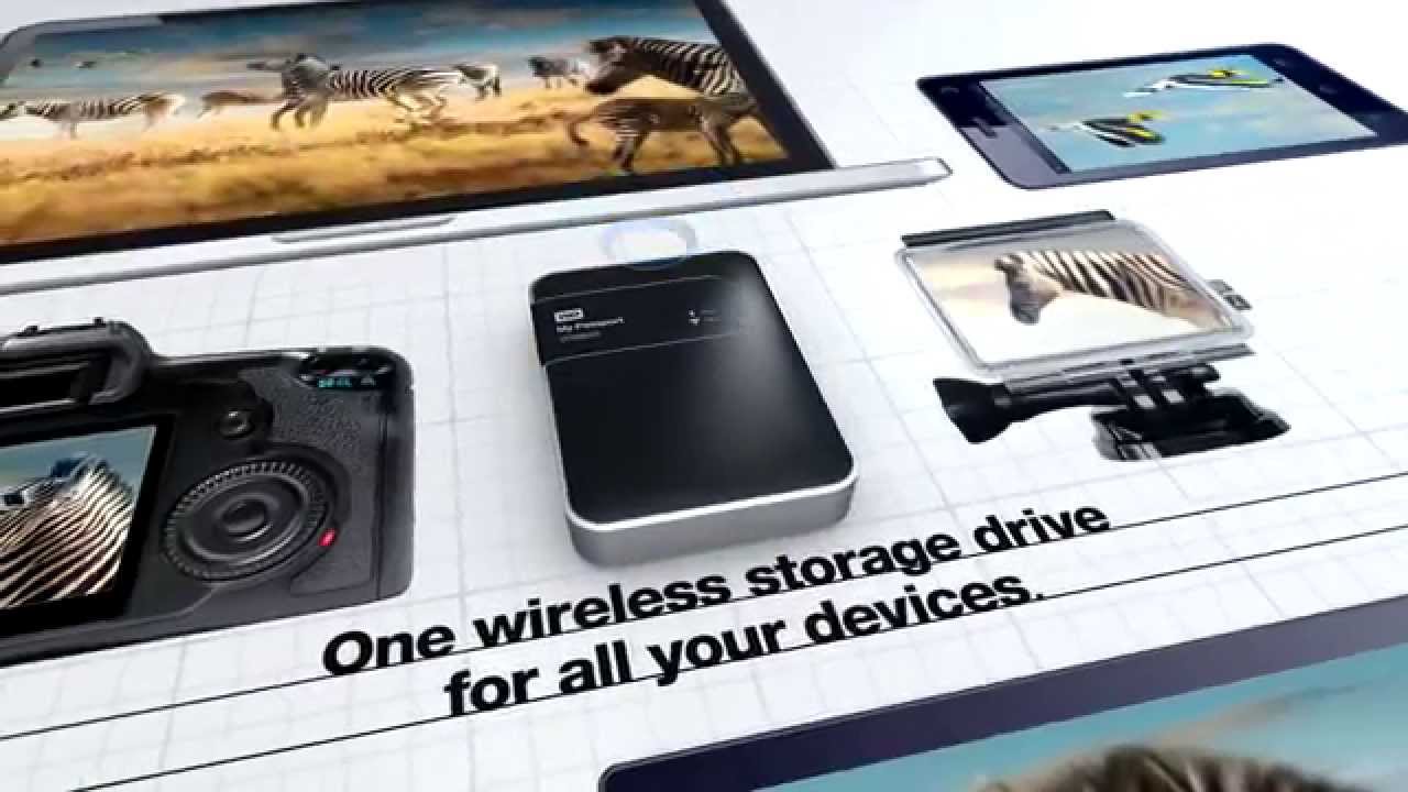 WD My Passport Wireless - YouTube