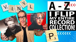 EVERY Record I OWN! TOUR My ENTIRE VINYL Collection ! "P"