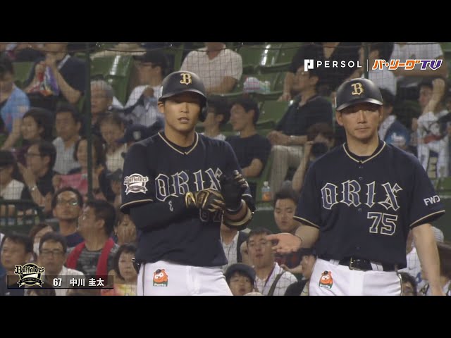 交流戦首位打者バファローズ・中川 好調続くマルチ安打