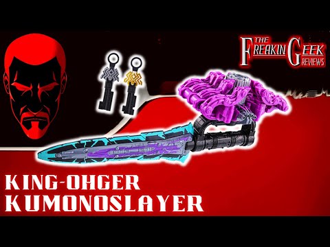 King-Ohger DX KUMONOSLAYER: EmGo's Super Sentai Reviews N' Stuff