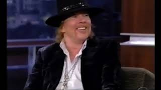 axl rose of guns n roses interview with jimmy fallon video