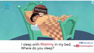 Học Tiếng Anh Trẻ  Em - Topic: Where do you sleep?  | Anh Ngữ Kiwi