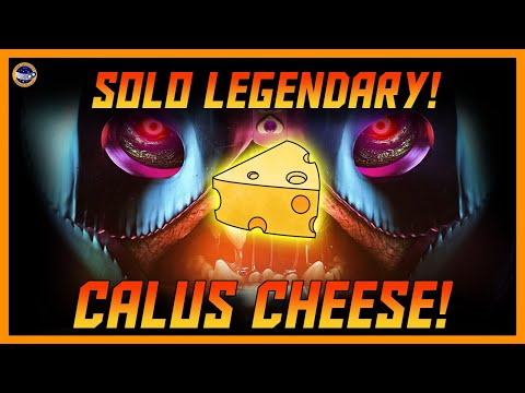 You'll Beat Him in Under 10 Minutes - I Did! Solo Legendary Calus Boss Fight Cheese!