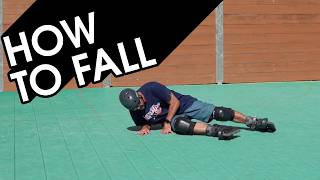 HOW TO FALL SAFELY ON SKATES (3 WAYS)