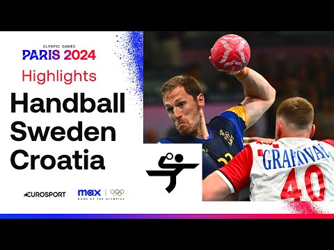 Sweden 38-27 Croatia Group A Men's Handball Highlights | Paris Olympics 2024 | #Paris2024
