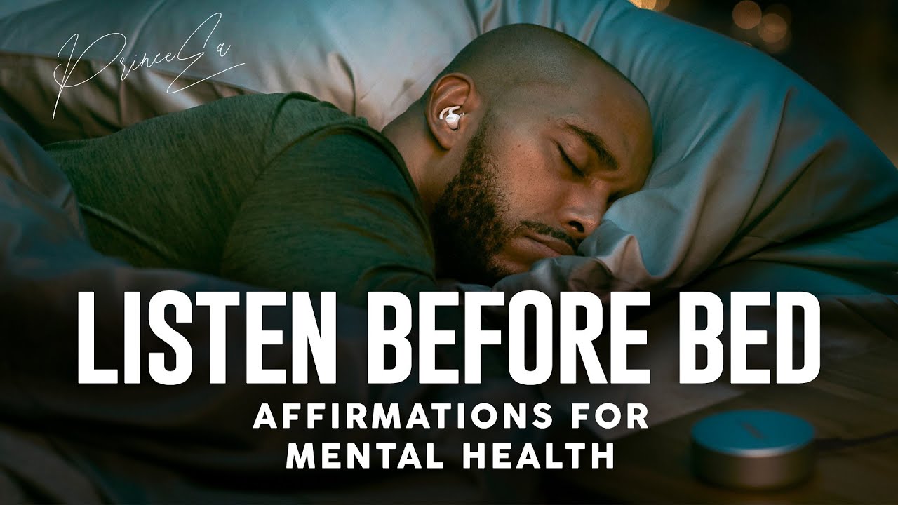 LISTEN BEFORE BED | Crush Depression, Anxiety, Worry | Affirmations for Mental Health (2024)