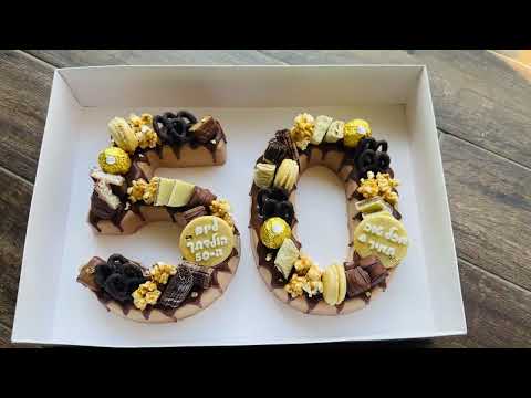 עוגת מספרים 50 - תמונה מהסרטון