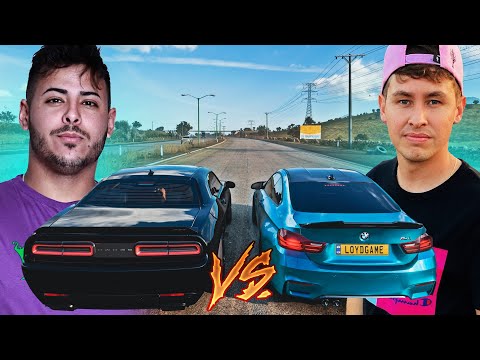 RENATO GARCIA VS RENAN FIORINI - DODGE CHALLENGER JAILBREAK VS BMW M2