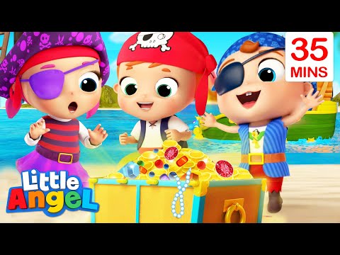 We are Pirates, AARRR!!! + More Little Angel Kids Songs & Nursery Rhymes