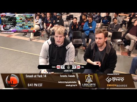 Smash at York 14 - Jibe (Yoshi) vs Gains (Diddy) - Smash 4 LT8