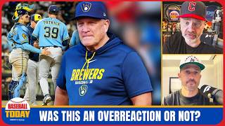 Brewers manager pulls player early for his bad baserunning | Baseball Today