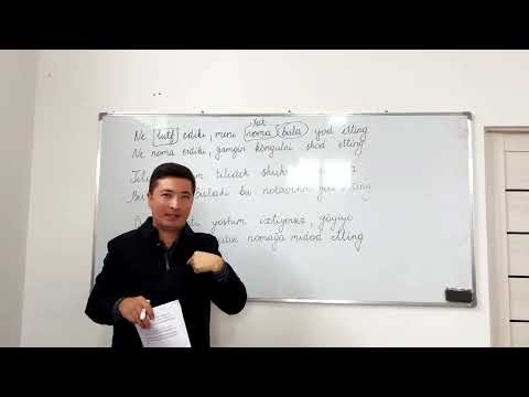 G‘azalni tahlil qilishning eng oson usullari