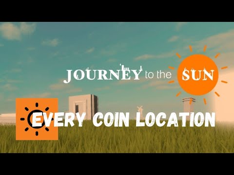 All 100 Coin Locations In Roblox Journey To The Sun!!
