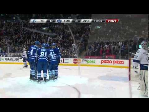 Bozak 3-0 Goal - Maple Leafs vs. Lightning - Mar/20/2013