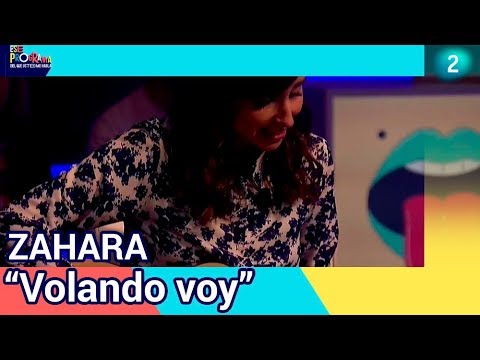 Zahara versiona 'Volando voy' de Camarón | Ese Programa | La2