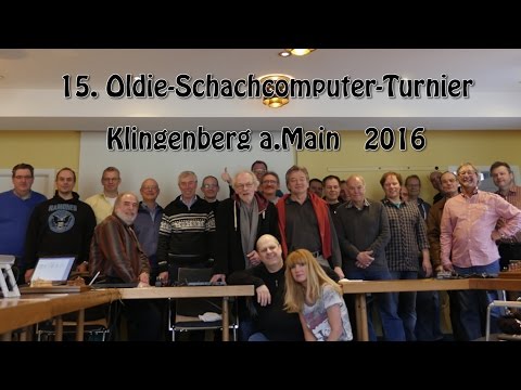 Oldie Schachcomputer Turnier 2016  -  Klingenberg am Main