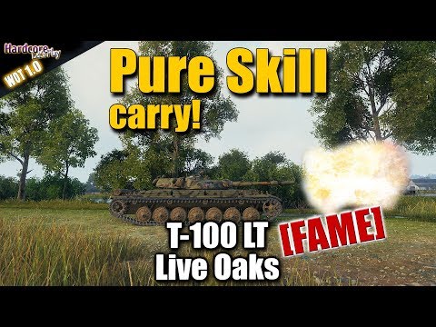 WOT: T-100 LT, Dakota_Is_Beast [FAME] pure skill carry, WORLD OF TANKS