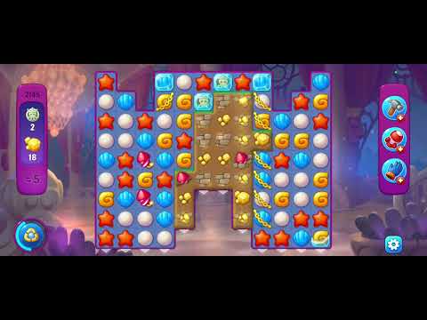 Fishdom gameplay level 2145 fail 2