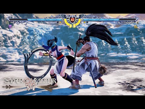 Soul Calibur VI Tira vs Haohmaru com vs com AI vs AI
