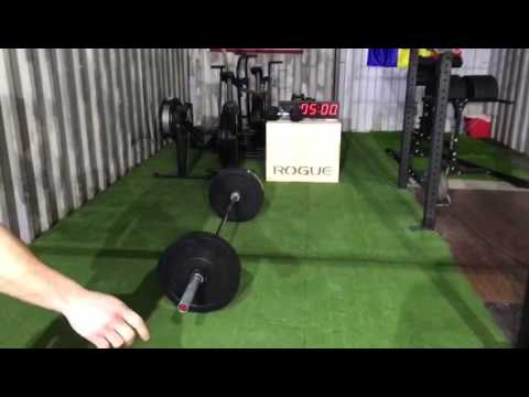 The battle of the mediterranean wod 2 RX Xavi Luque 114 reps