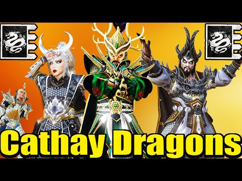 Cathay Dragons in Total war Warhammer3 So Far