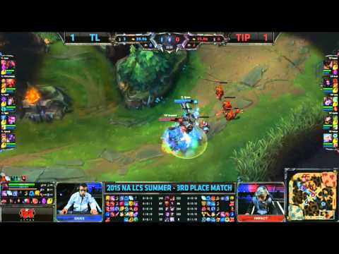 TL Quas(Sion) vs TIP Impact(Malphit) : TL vs TIP -NA LCS 3rd Place Match