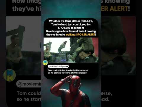 Spider-Man vs Spoilers: The battle he always loses 💀 #spiderman #tomholland #shorts
