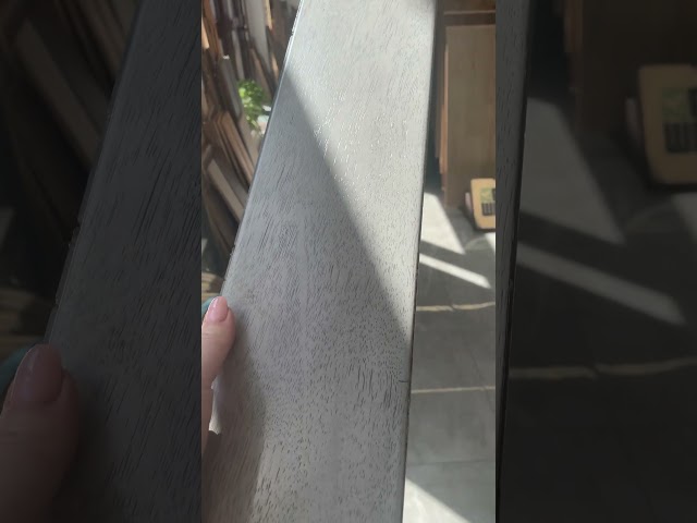 Паркетная доска Гевея Грей Браш гладкая