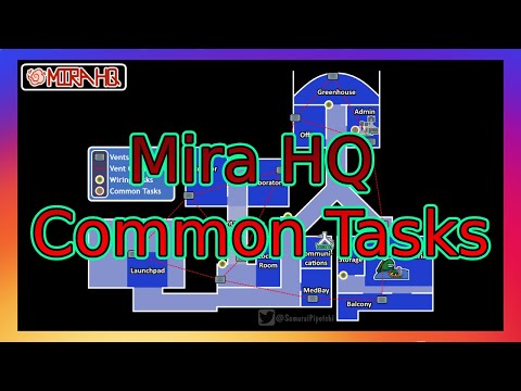 All The Common tasks for mira hq -  Among Us