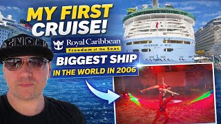 My First Cruise Ever! 🚢 Boarding Royal Caribbean’s Freedom of the Seas