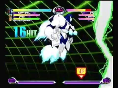 MvC2 - Sentinel Santhrax Combo (3)